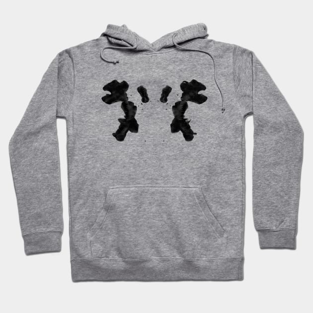 Rorschach Inkblot 02 Hoodie by amini54